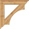 Ekena Millwork Westlake Traditional Rough Sawn Bracket, Western Red Cedar, 6"W x 40"D x 40"H BKT06X40X40WTL01RWR - alternate 3
